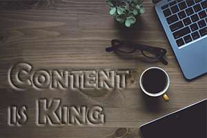 marketing de contenu web - content is king