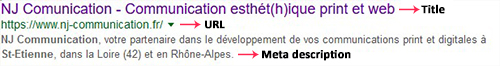 méta-données (title et description) pour le seo